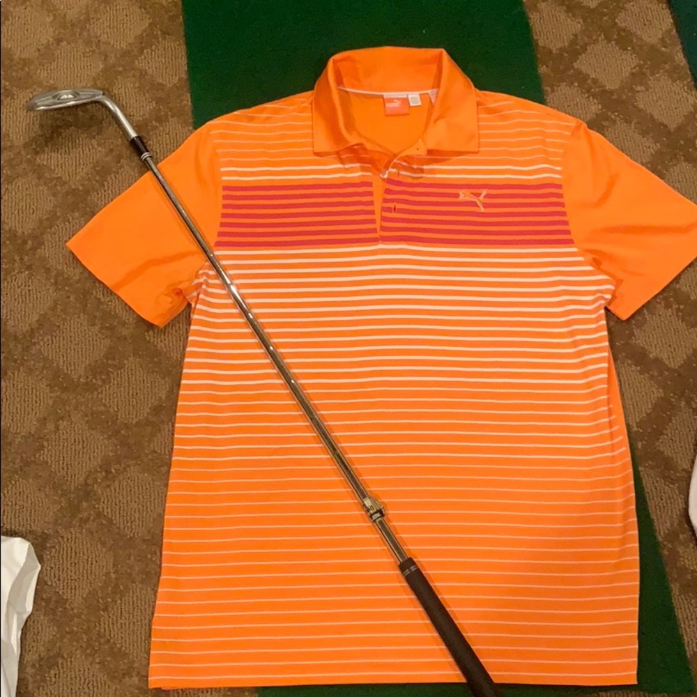Like NEW! PUMA  boys XL golf  shirt!